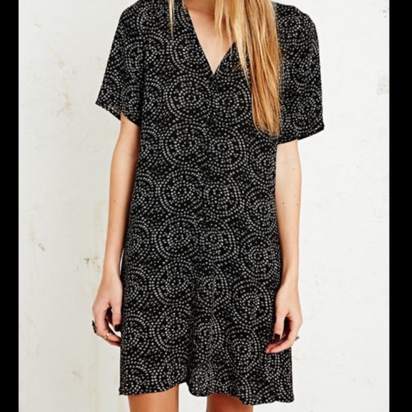 Urban Outfitters Button Up Dress Staring At Stars anthropology - Picture 1 of 5